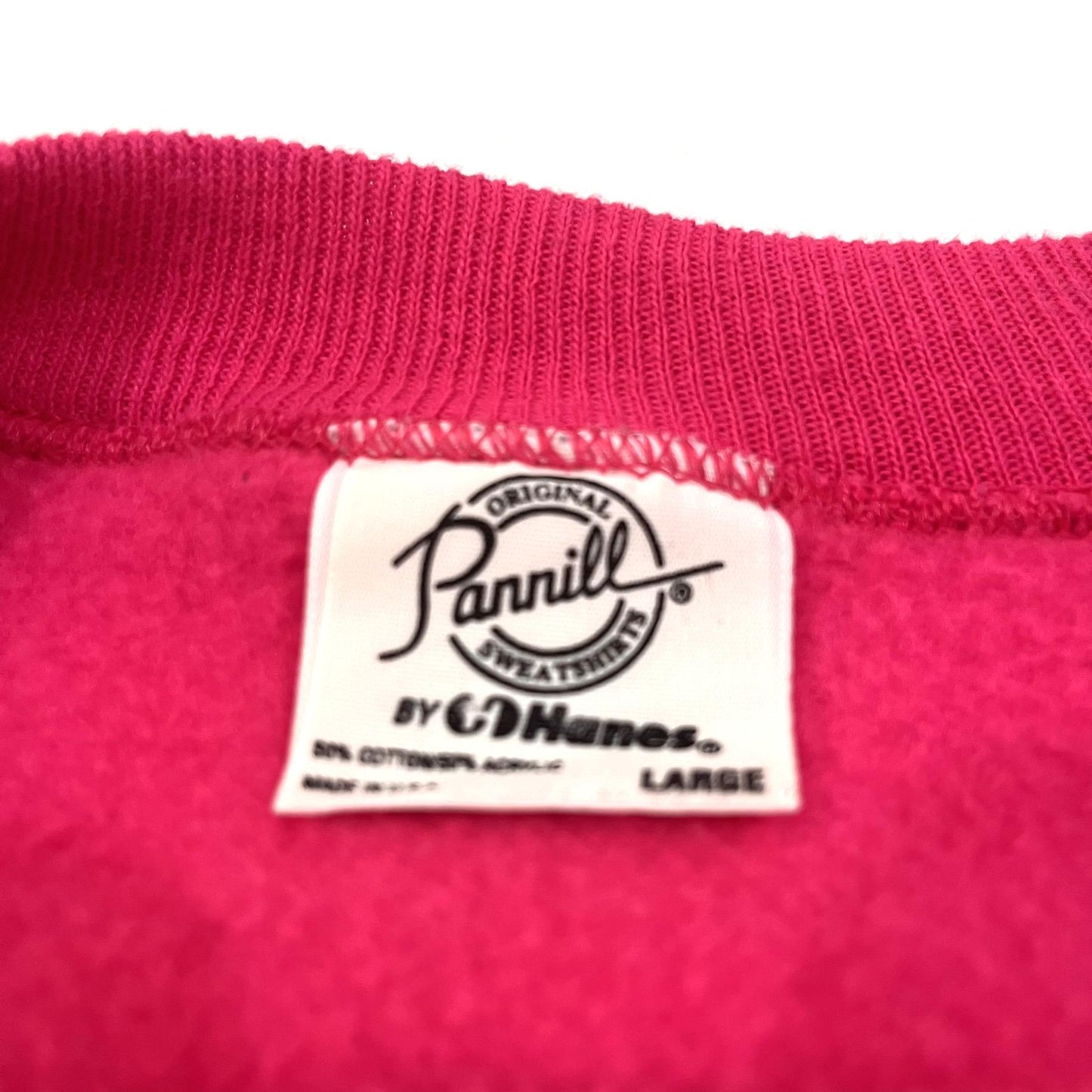 Vintage 1990s Hot Pink Betty Boop Cheerleader Crewneck Sweatshirt - Large