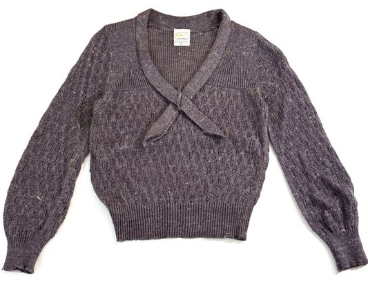 Vintage 1980s Heather Grey Sweater by Beeline - Medium